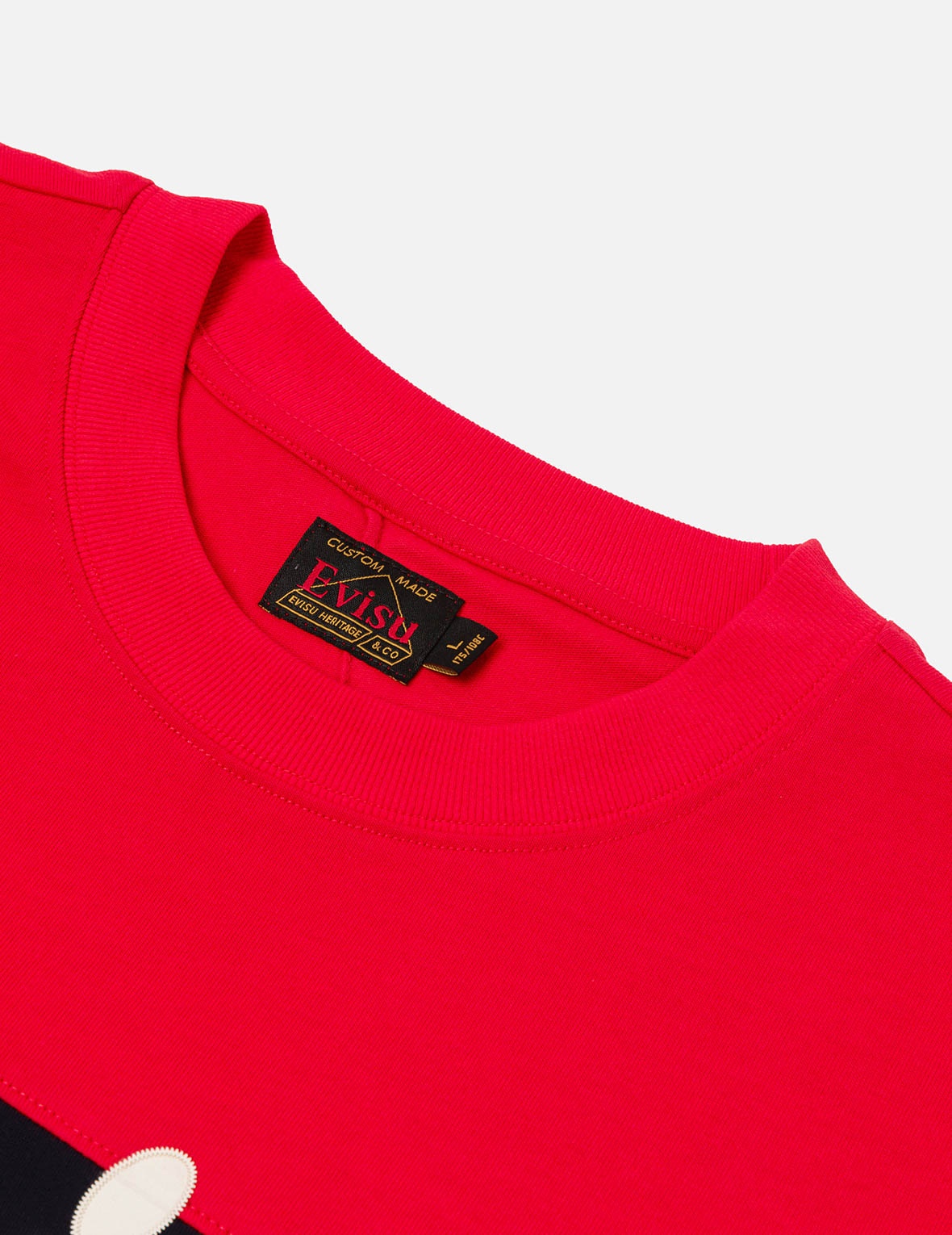 Logo and "91" Appliqué Embroidery Relax Fit Stripe T-Shirt - 6