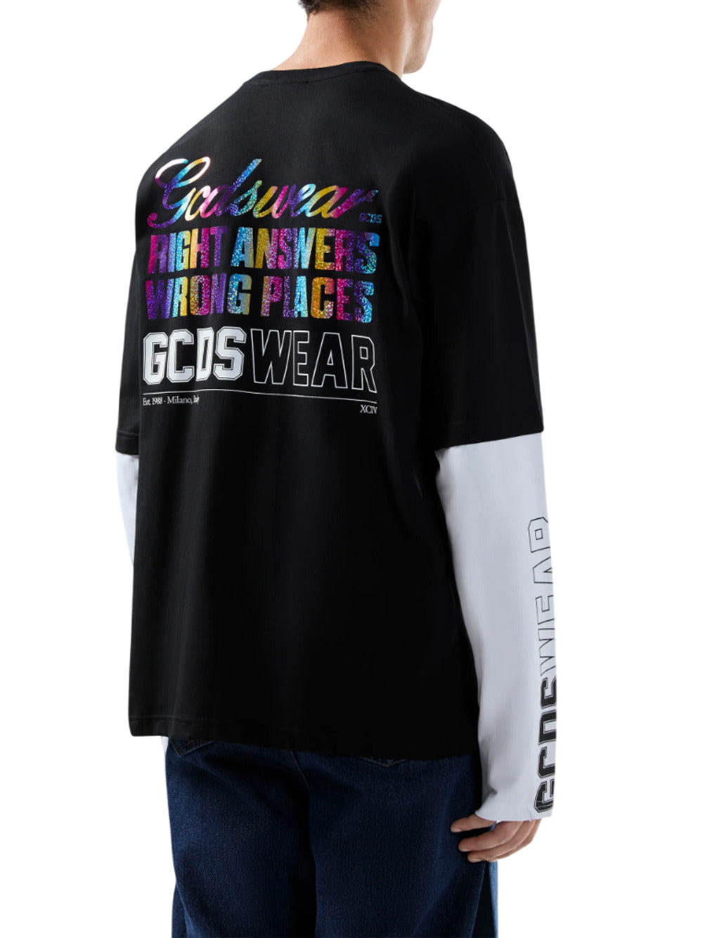 Gcds Wear Printed Long-Sleeve T-Shirt - 4
