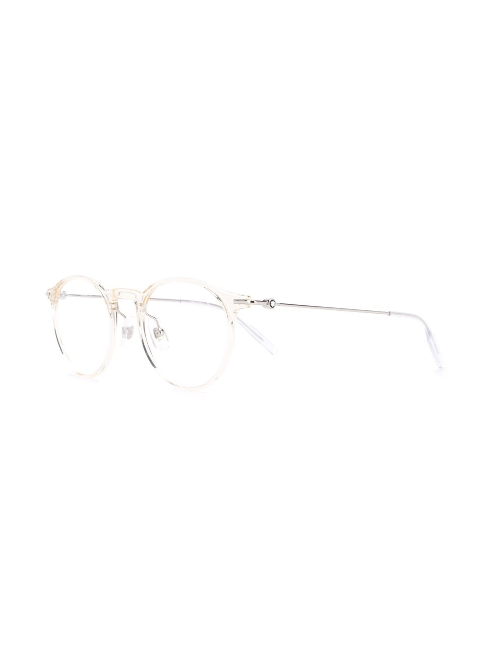 transparent round-frame glasses - 2