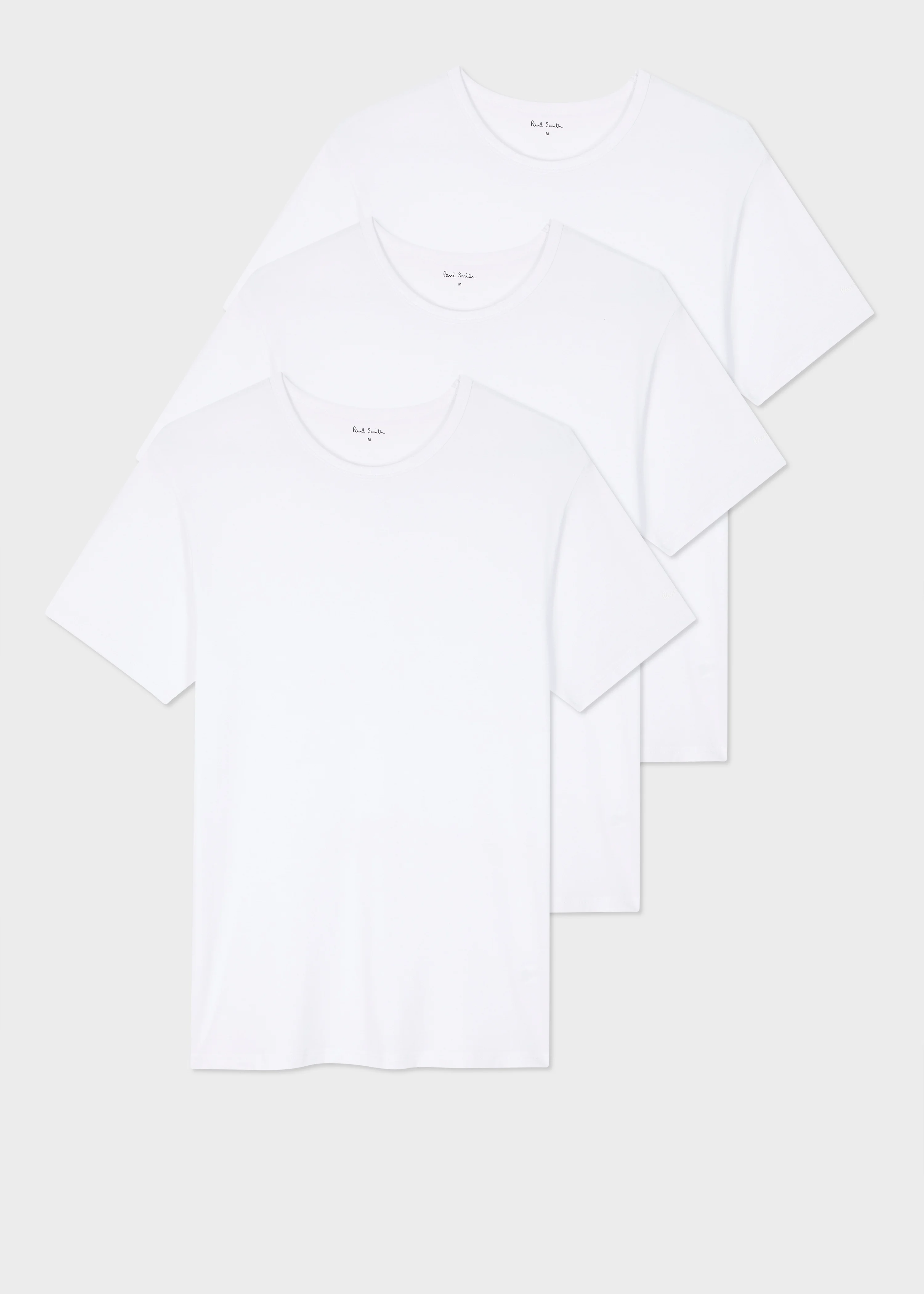 White Modal Lounge T-Shirts Three Pack - 1