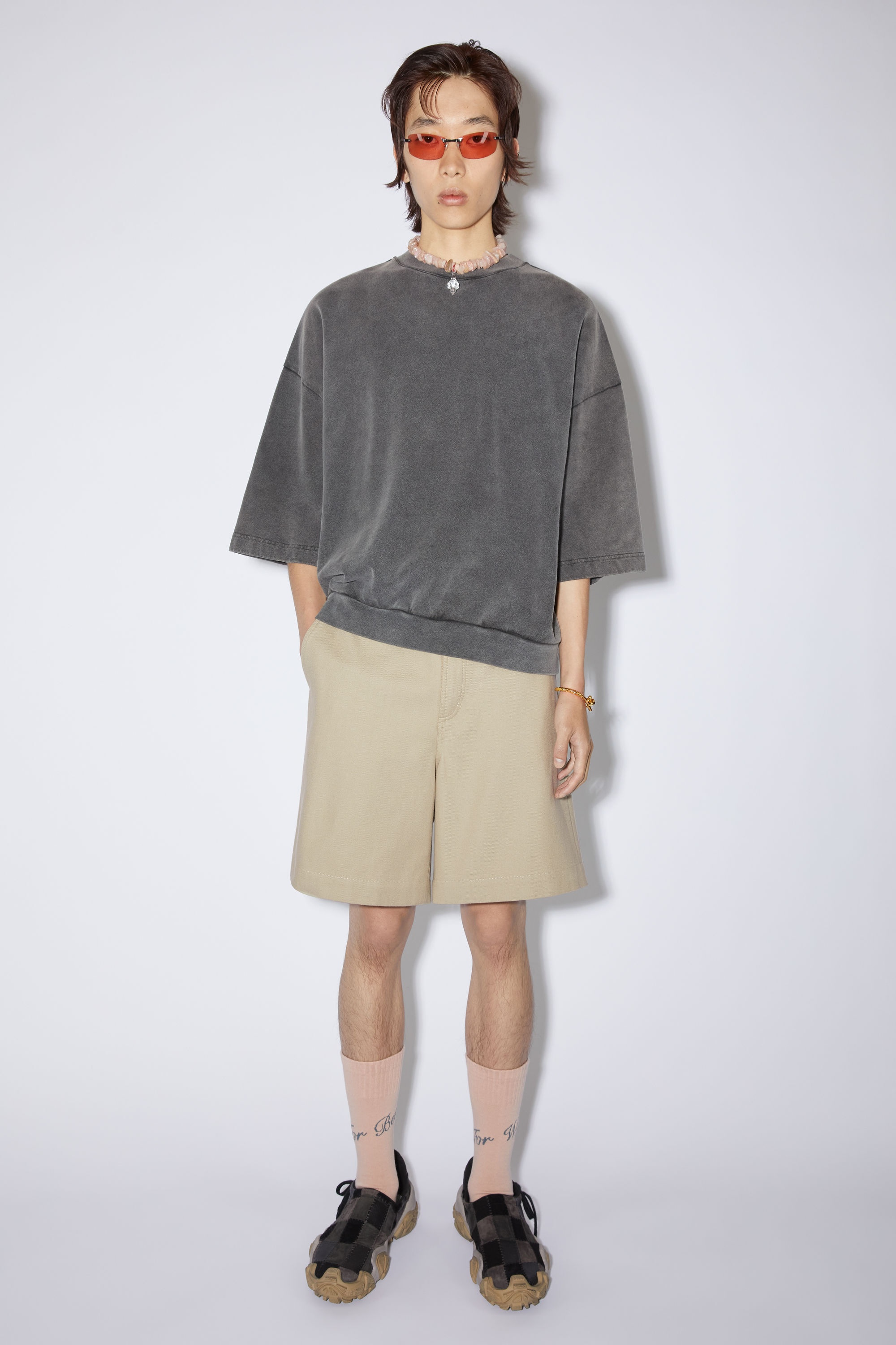 Regular fit shorts - Hazel beige - 2