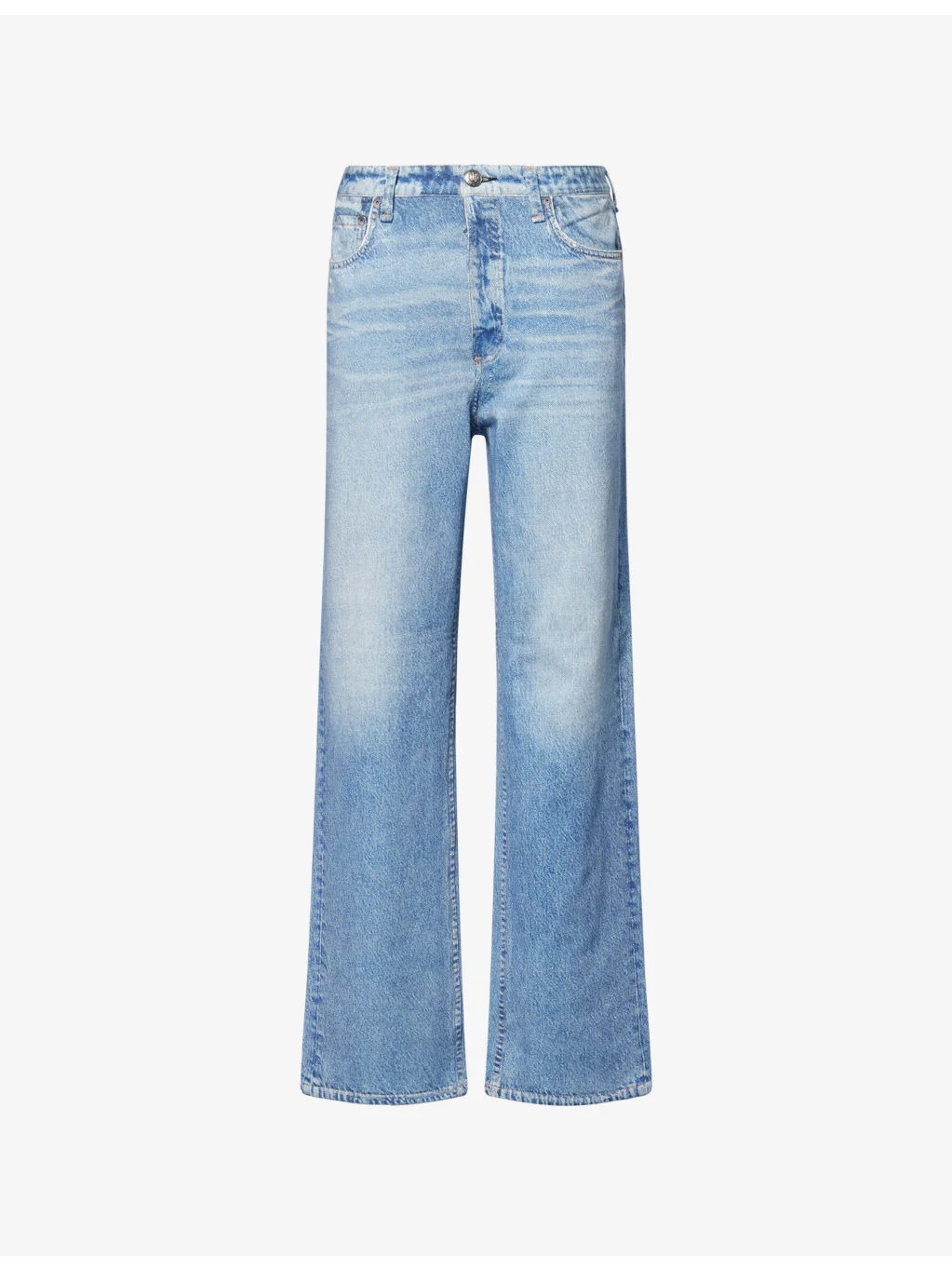 Miramar Terry Wide-Leg Cotton Trousers - 1