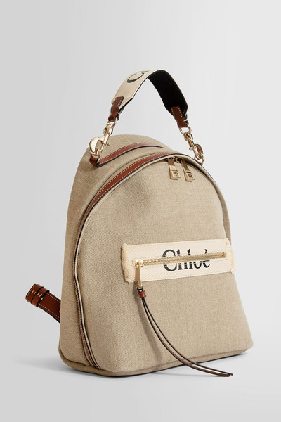 Chloé CHLOÉ WOMAN BEIGE BACKPACKS outlook