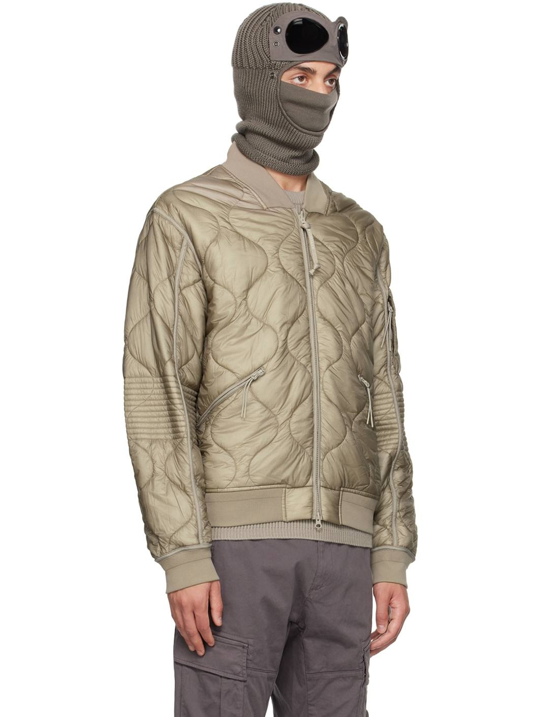 Bomber Jacket Khaki Cp Company Jacket CP Company CP Company Soft