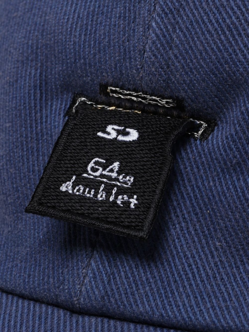 appliquÃ©-detail corduroy cap - 4