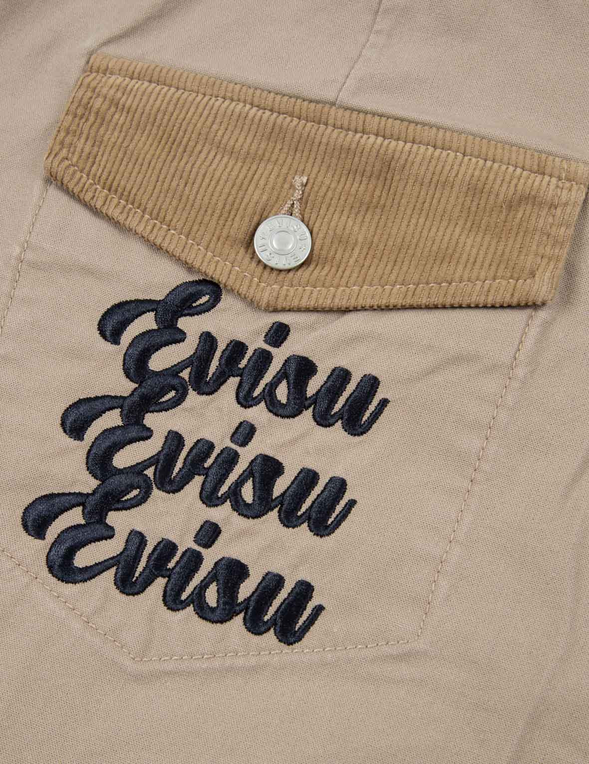 SEAGULL AND LOGO EMBROIDERY CARGO PANTS - 9