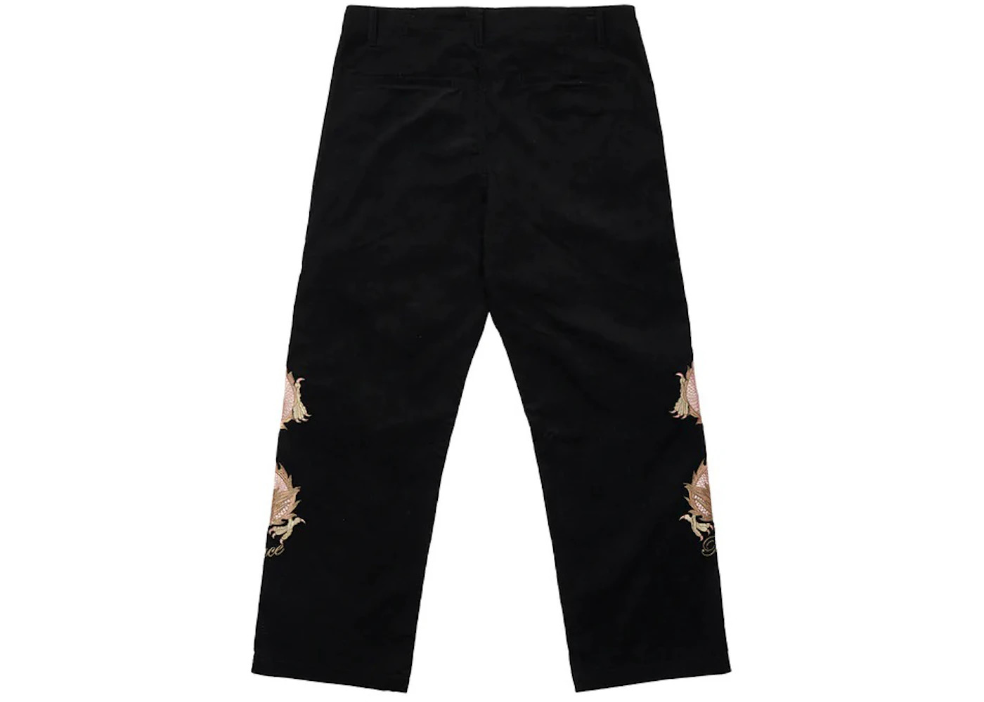 Palace Double Dragon Tour Plain Pant Black - 3