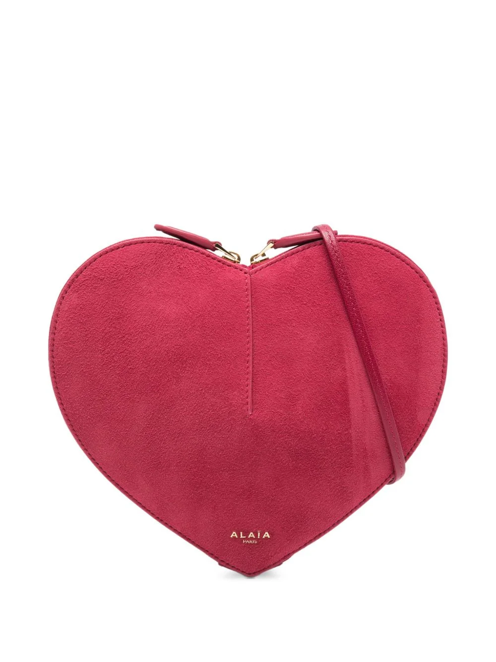 suede shoulder bag - 1