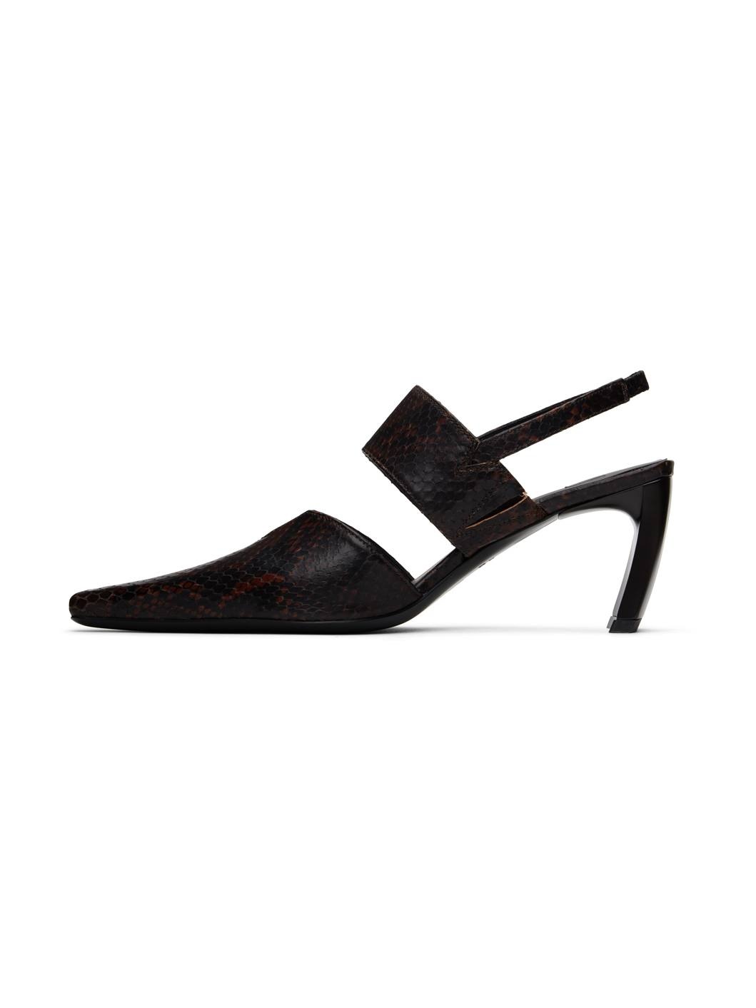 Brown Serpent Mules - 3