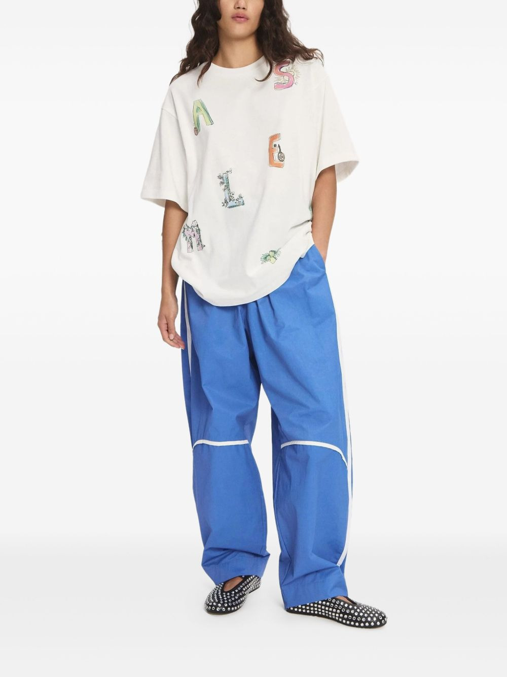 Court graphic-print T-shirt - 2