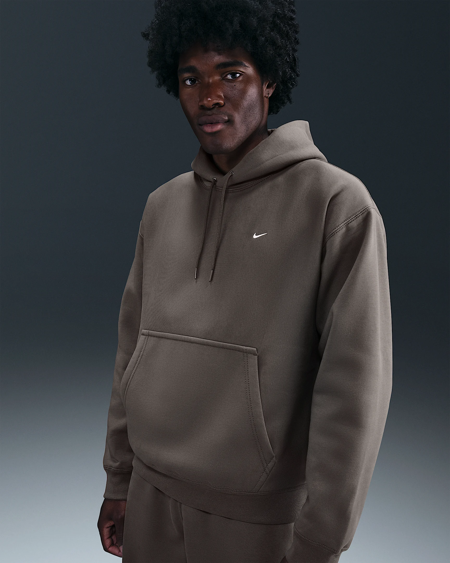 Nike Solo Swoosh Men's Pullover Hoodie - 1