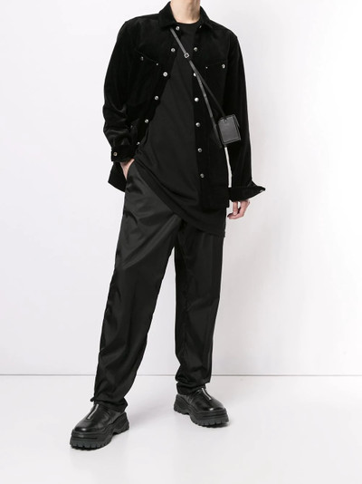 Rick Owens corduroy stud jacket outlook