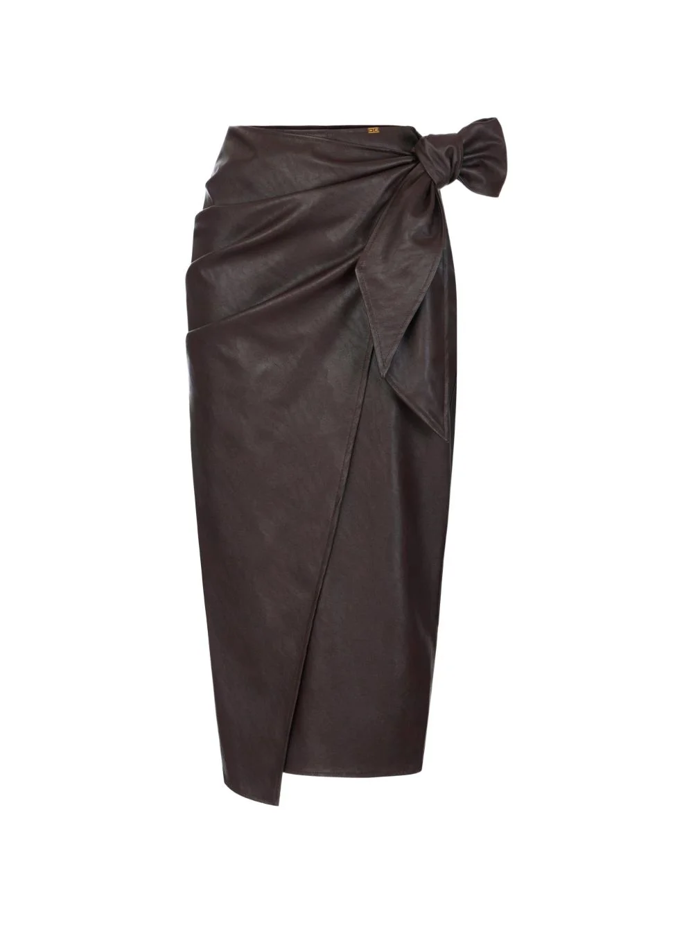skirt with sash belt - 1