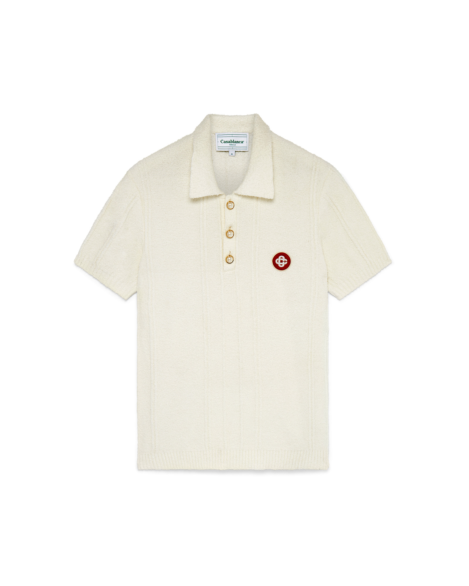 Monogram Boucle Polo Shirt - 1