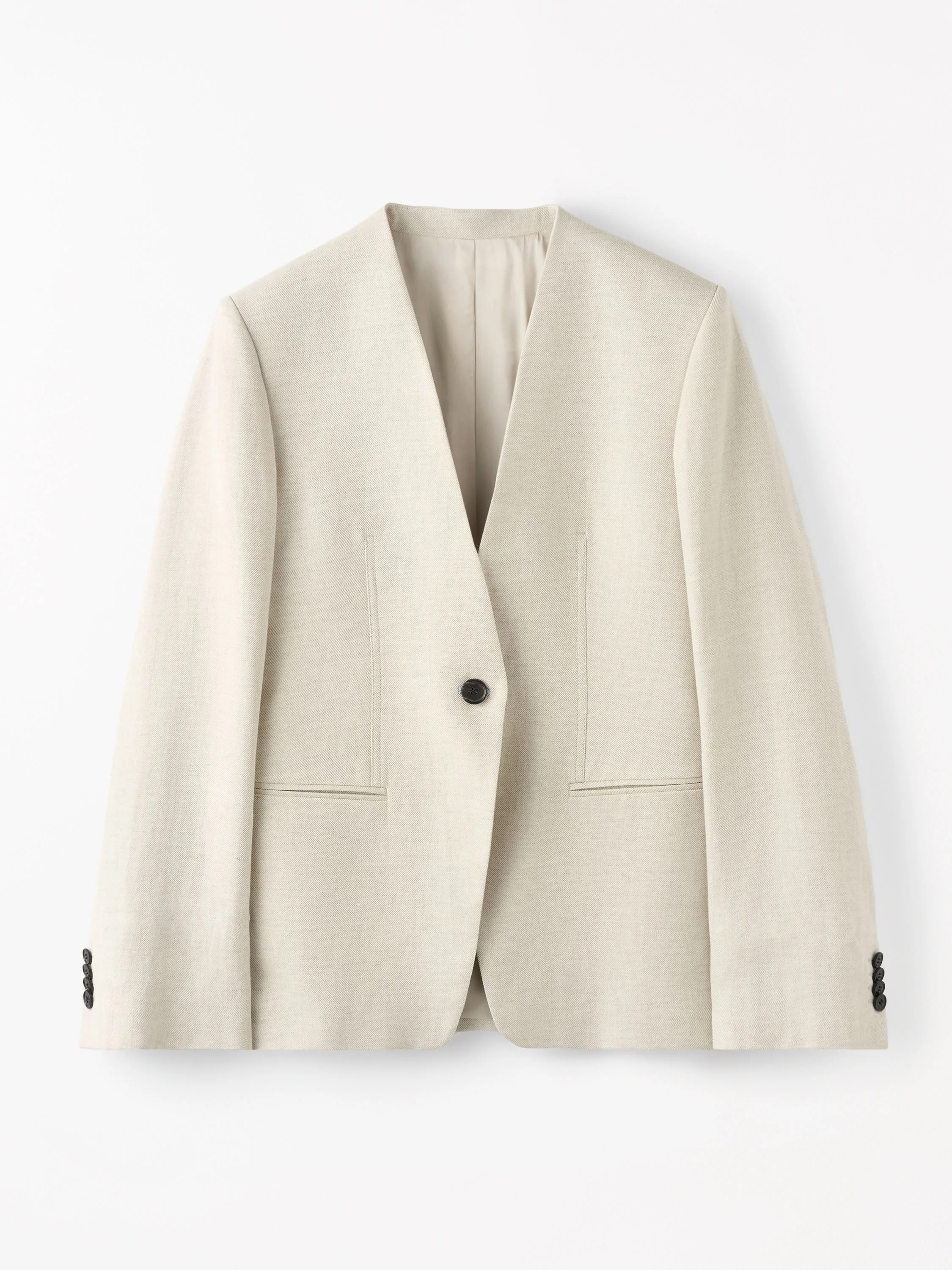 Joni Cotton-Linen Jacket - 1