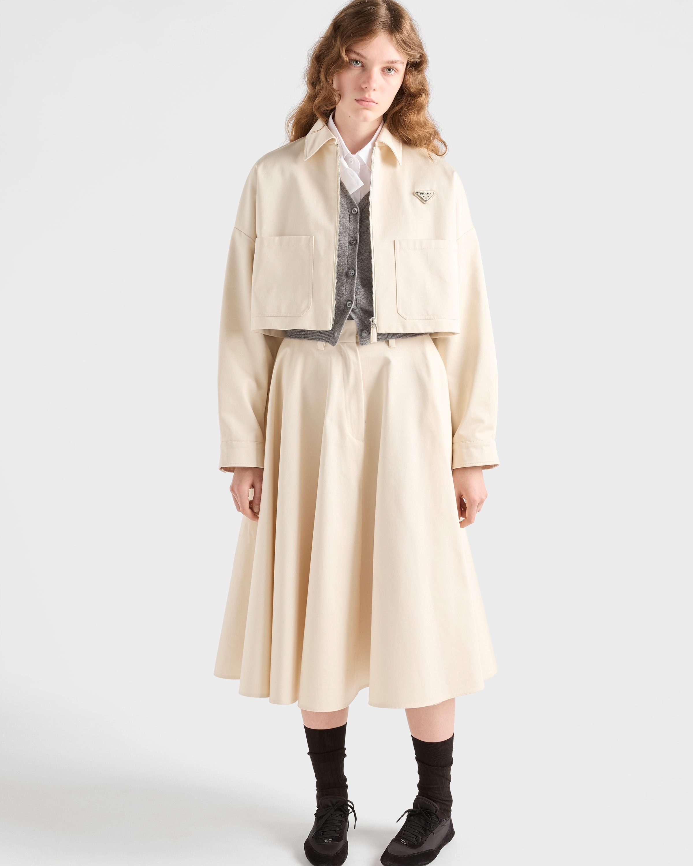 Chino midi-skirt - 3