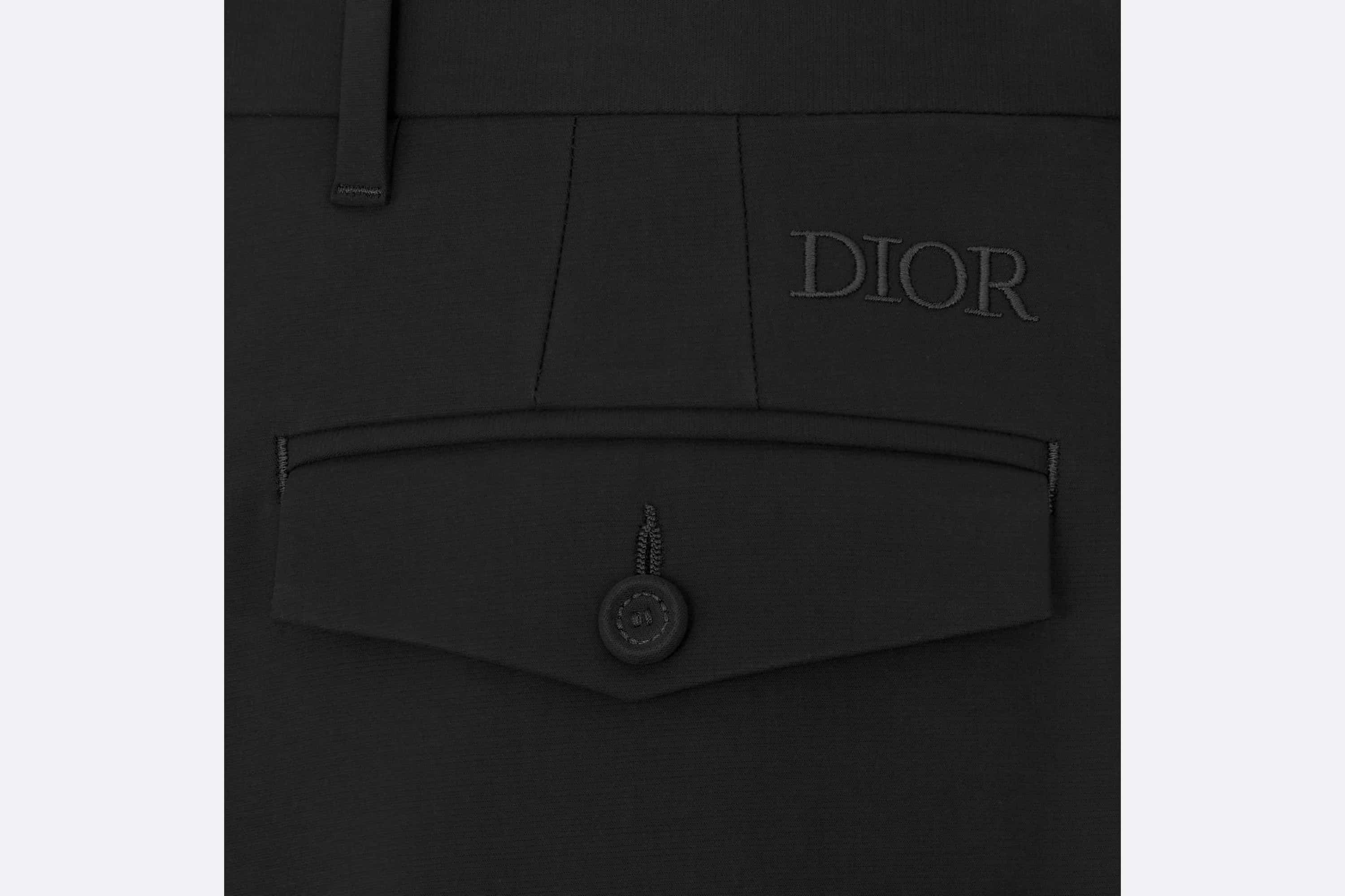 Dior Embroidered Wide-Leg Bermuda Shorts - 7