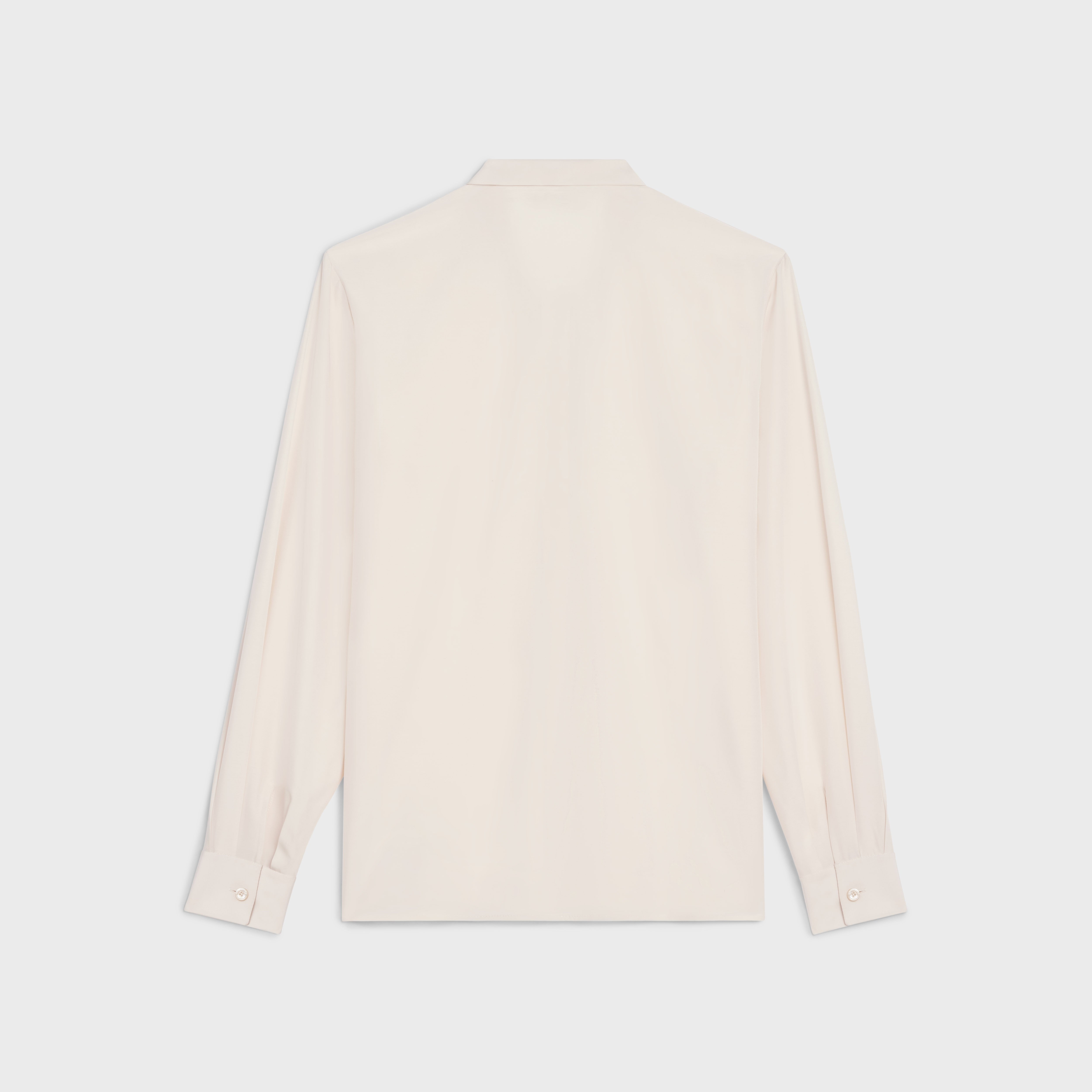 LAVALLIÈRE BLOUSE IN SILK AND WOOL - 2