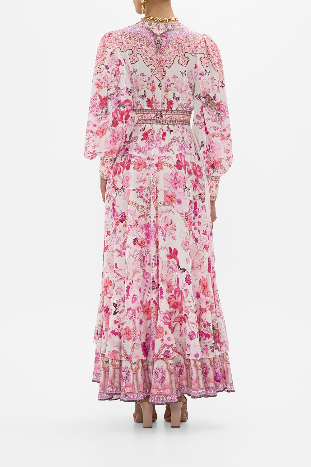 LONG BUTTON FRONT DRESS - 3