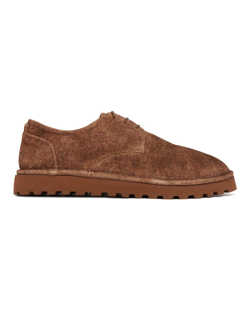 Marsèll Brown Suede Derby Shoes outlook