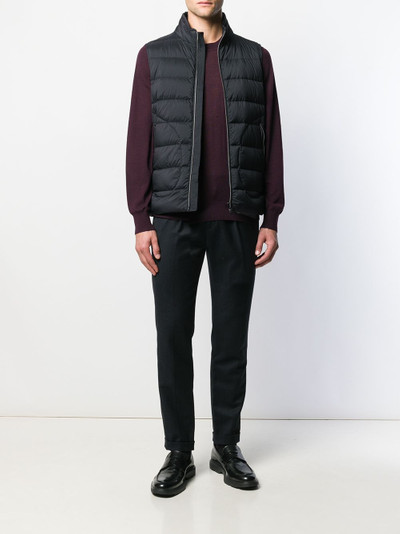 Herno padded gilet outlook