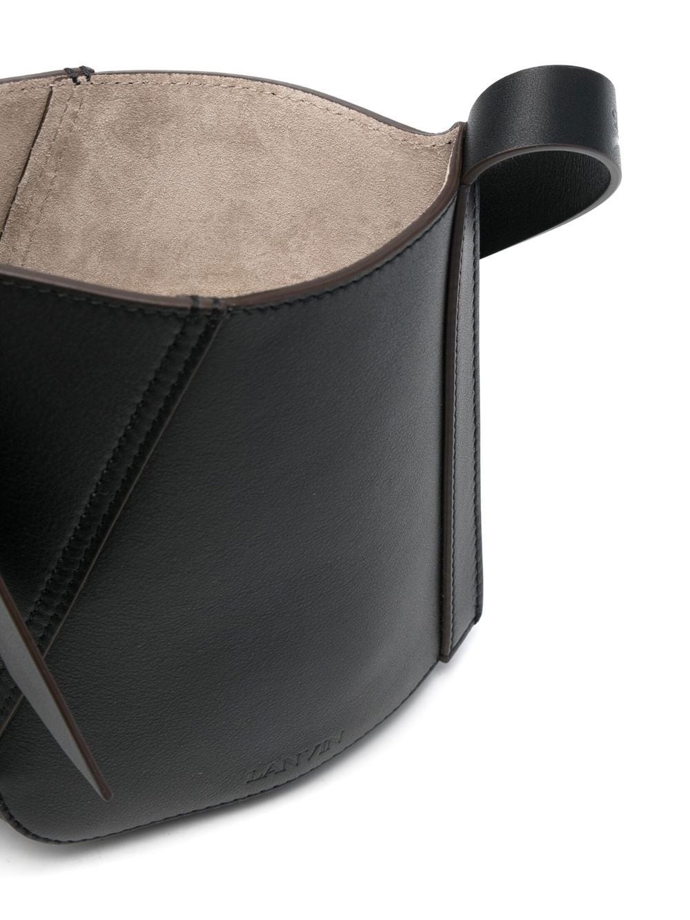 Hobo Tie leather shoulder bag - 5