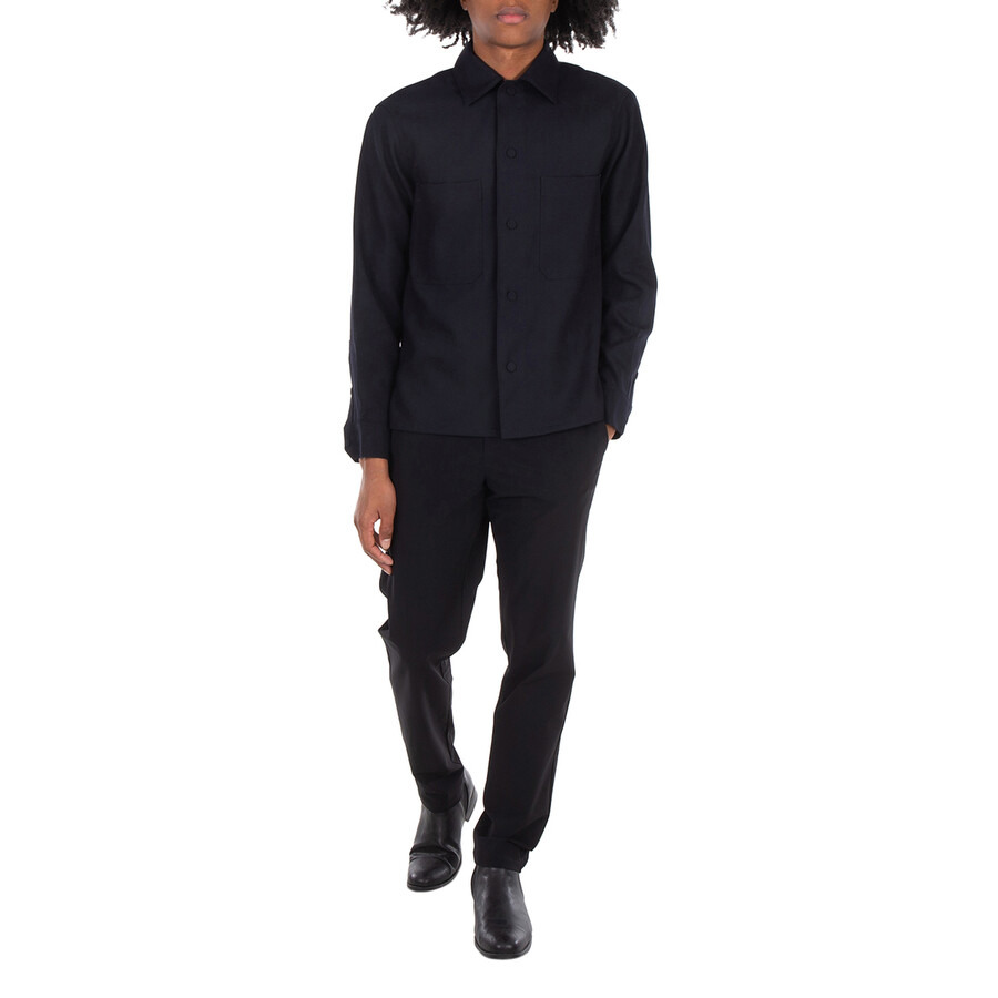 Emporio Armani Patch Pockets Long-Sleeve Shirt - 3