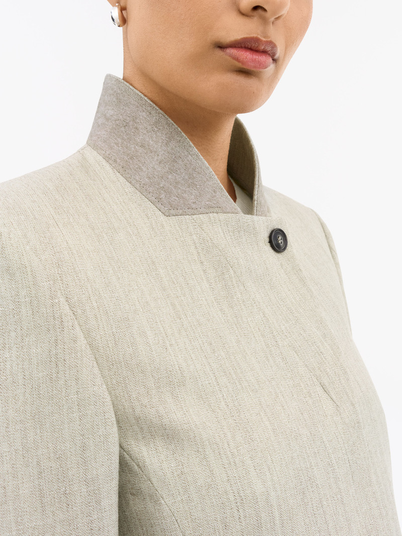 Sine Wool-Linen Jacket 5