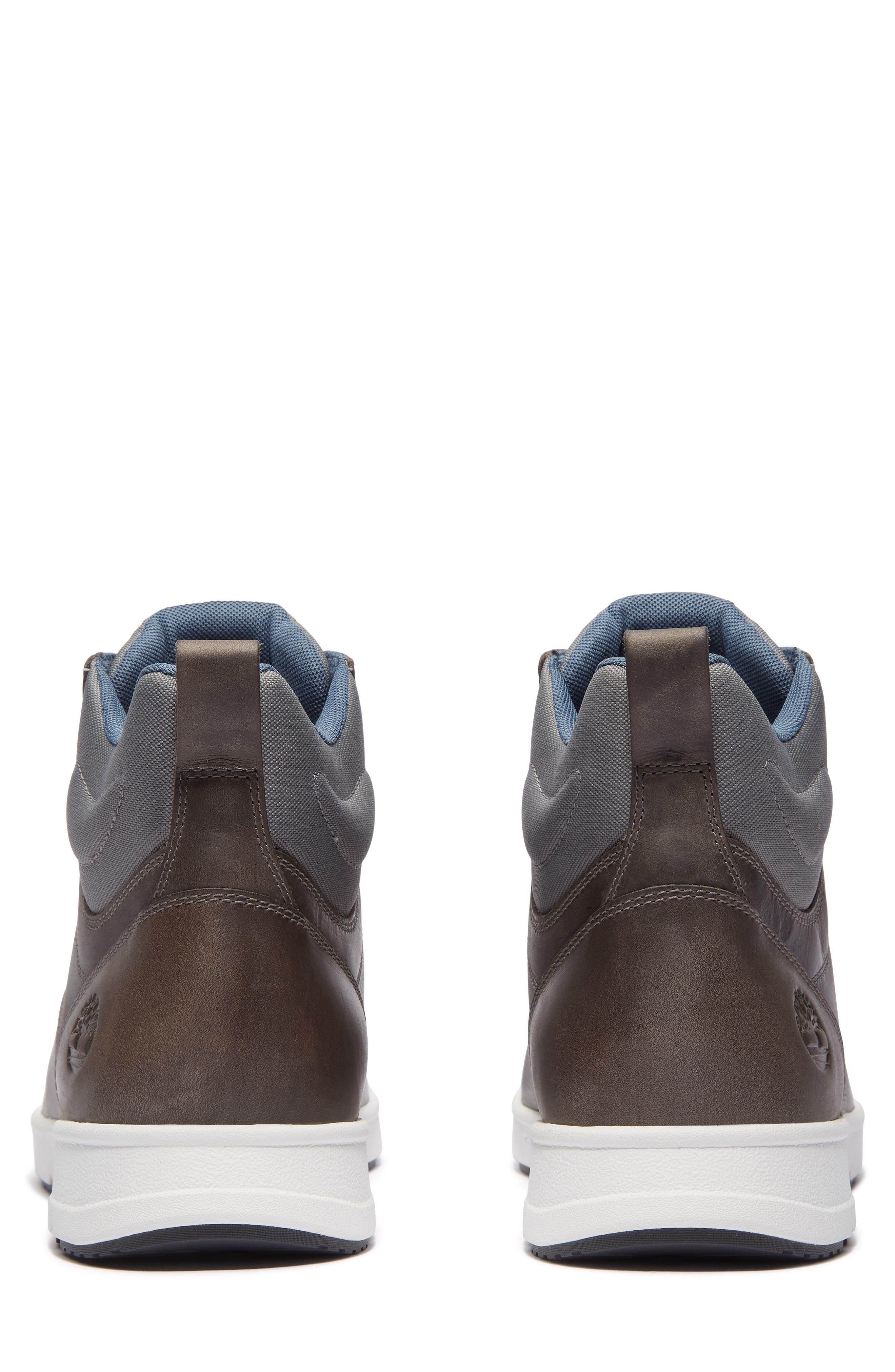 Timberland Parker Street High Top Sneaker in Dark Grey Full Grain at Nordstrom - 2