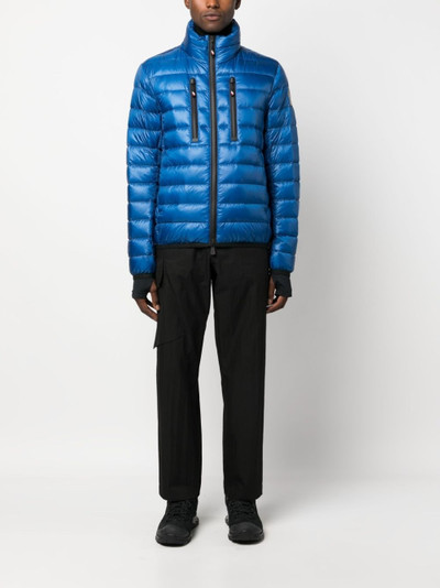 Moncler Grenoble logo-patch padded jacket outlook