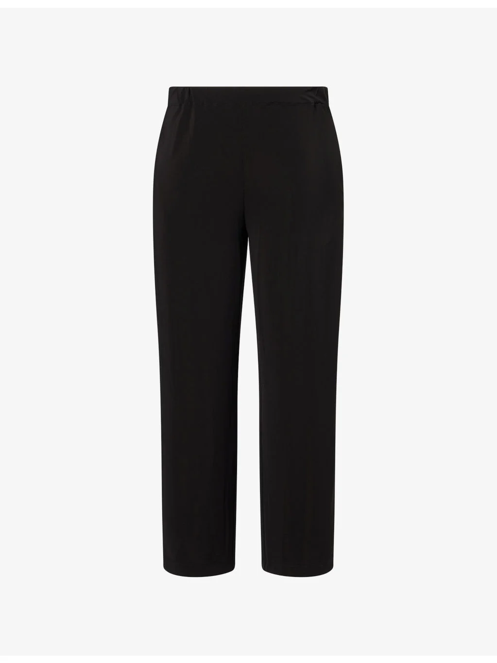Drape Straight-Leg Jersey Trousers - 1