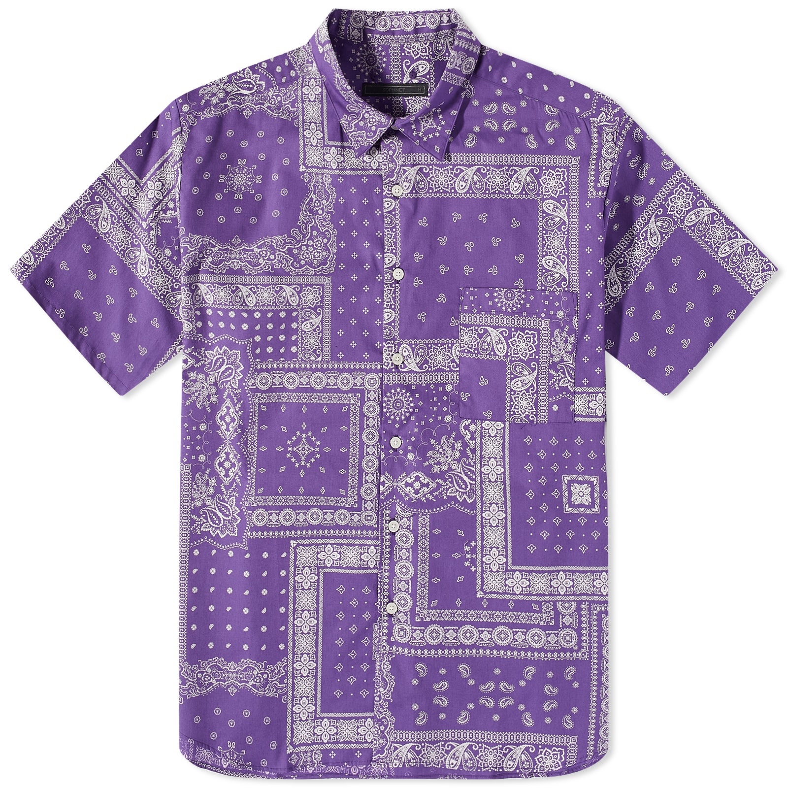 SOPHNET. Bandana Short Sleeve Shirt - 1