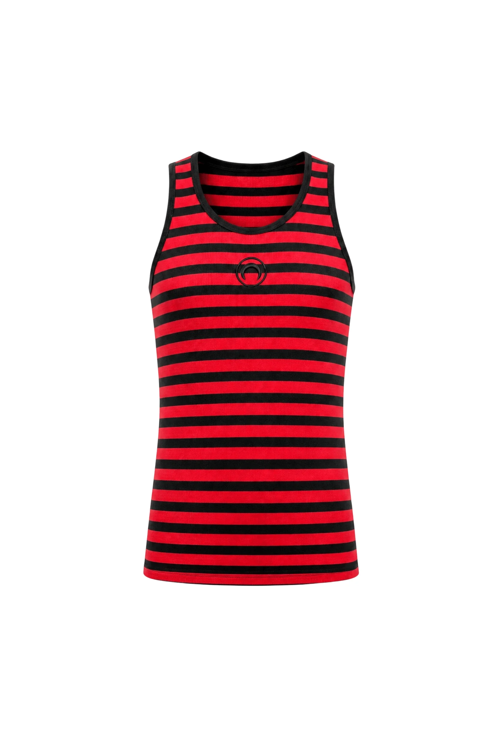 MOON LOGO STRIPES JERSEY TANK TOP - 1