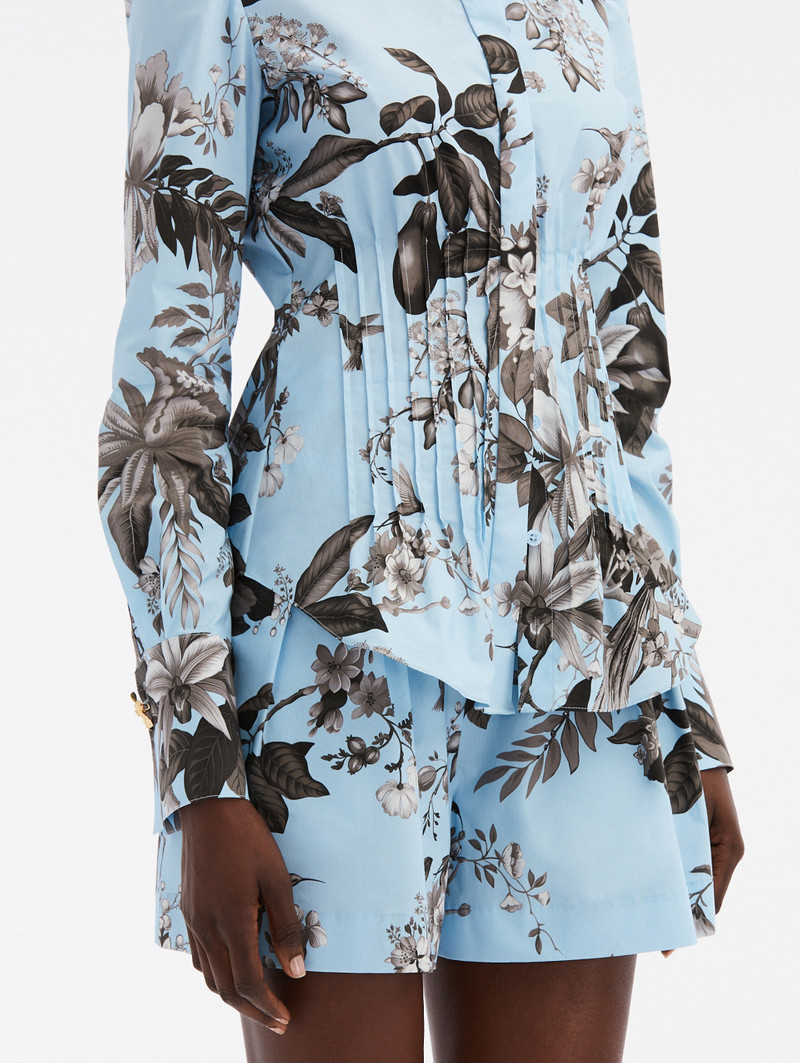 FLORA & FAUNA COTTON POPLIN BLOUSE 5