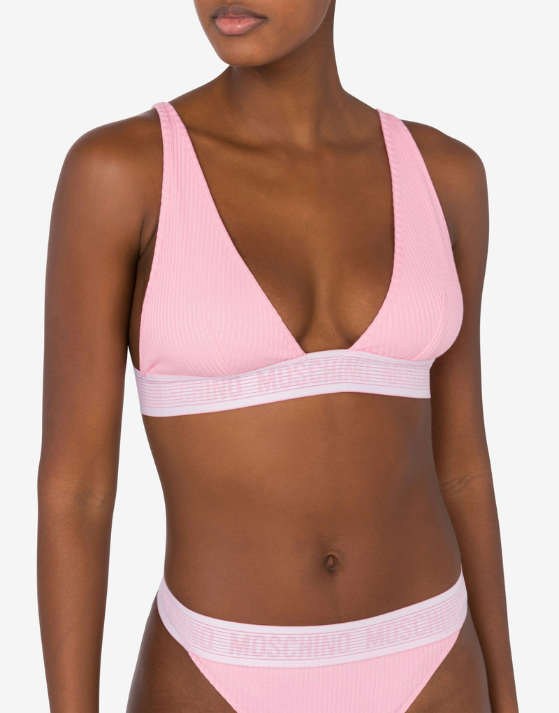 Moschino JERSEY BRA RIBBED ELASTIC BAND outlook