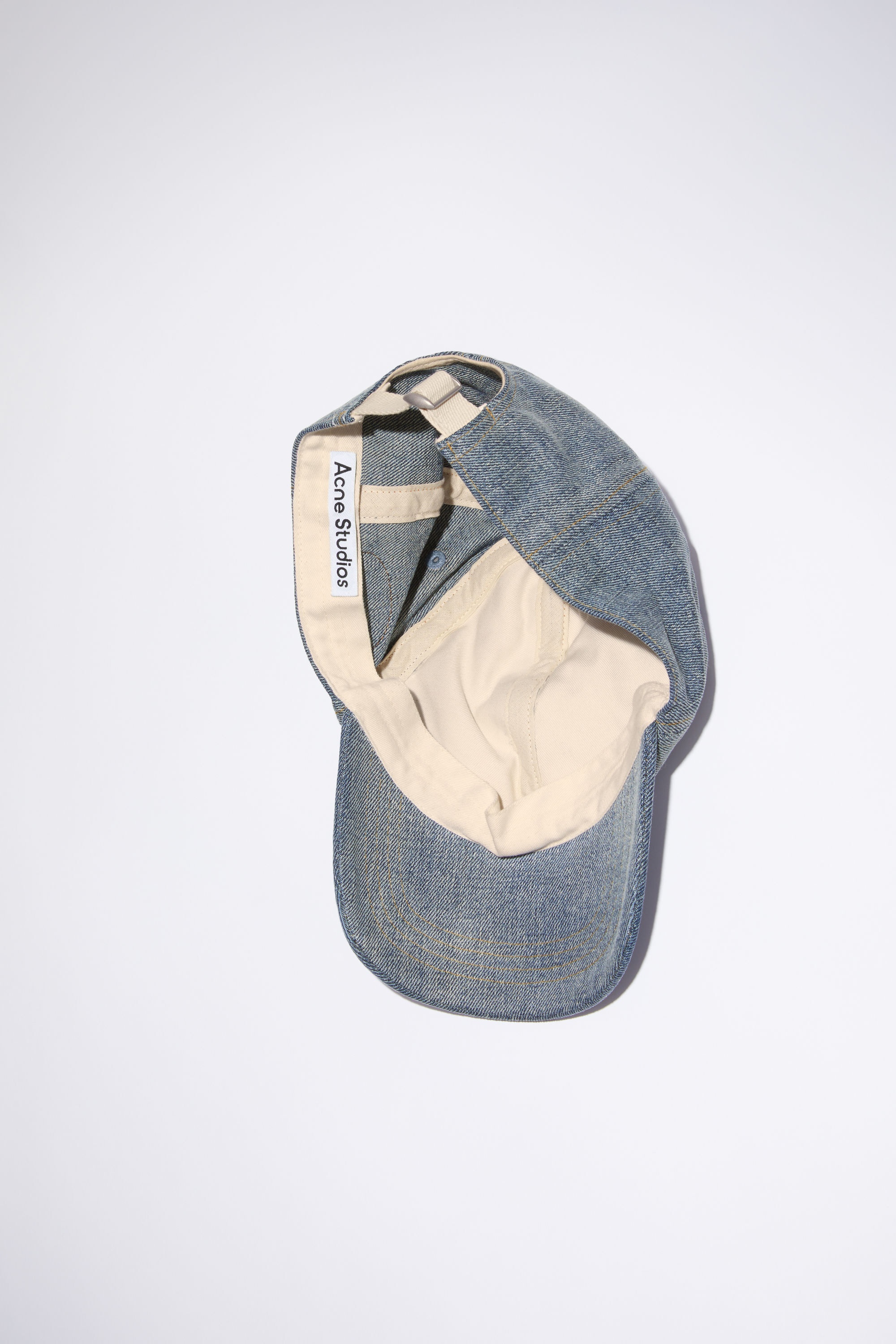 Denim cap - Mid blue - 4