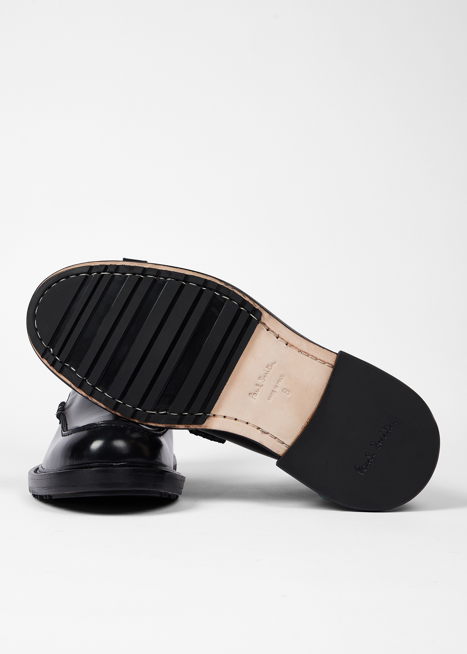 Black Leather 'Garth' Boots - 4