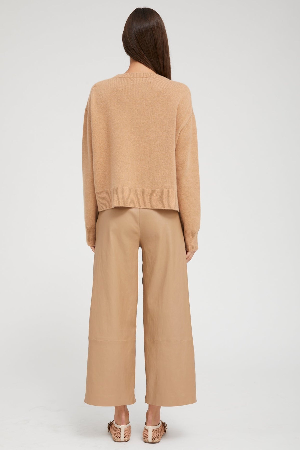 PRALINE CASHMERE BOXY SWEATER - 4