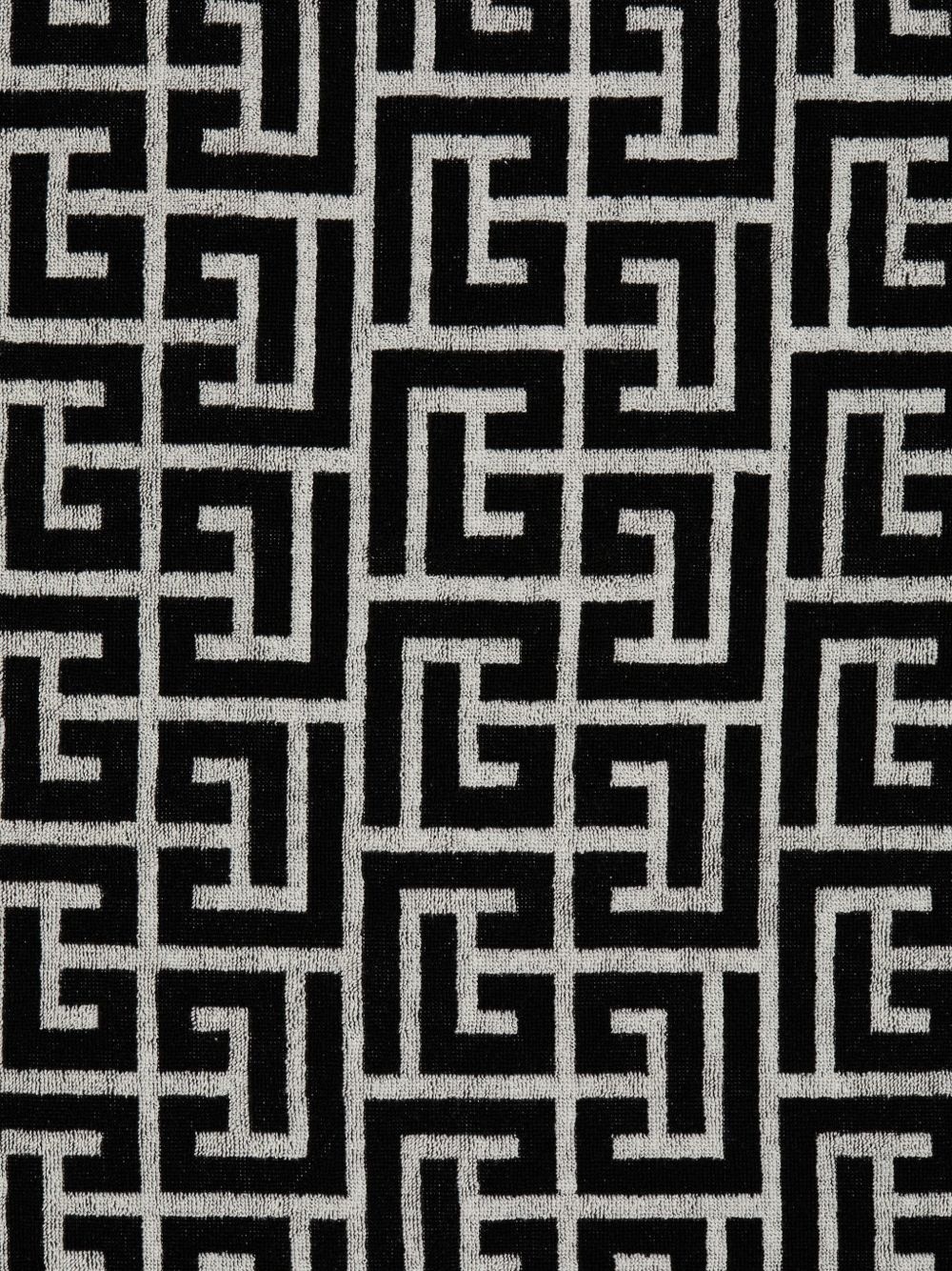 PB Labyrinth-print beach towel - 2