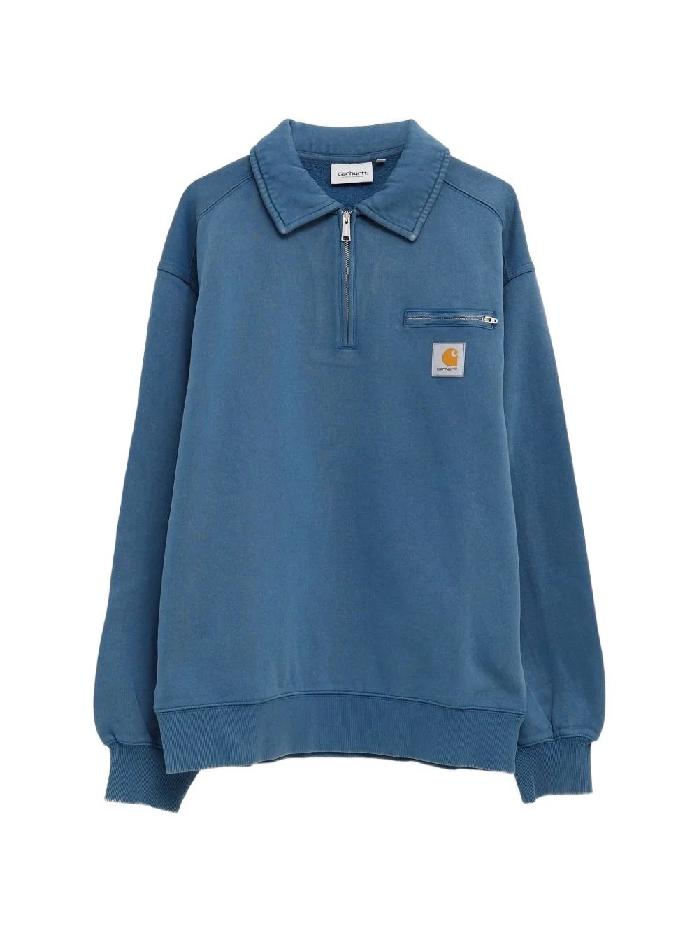 logo-patch sweatshirt - 1