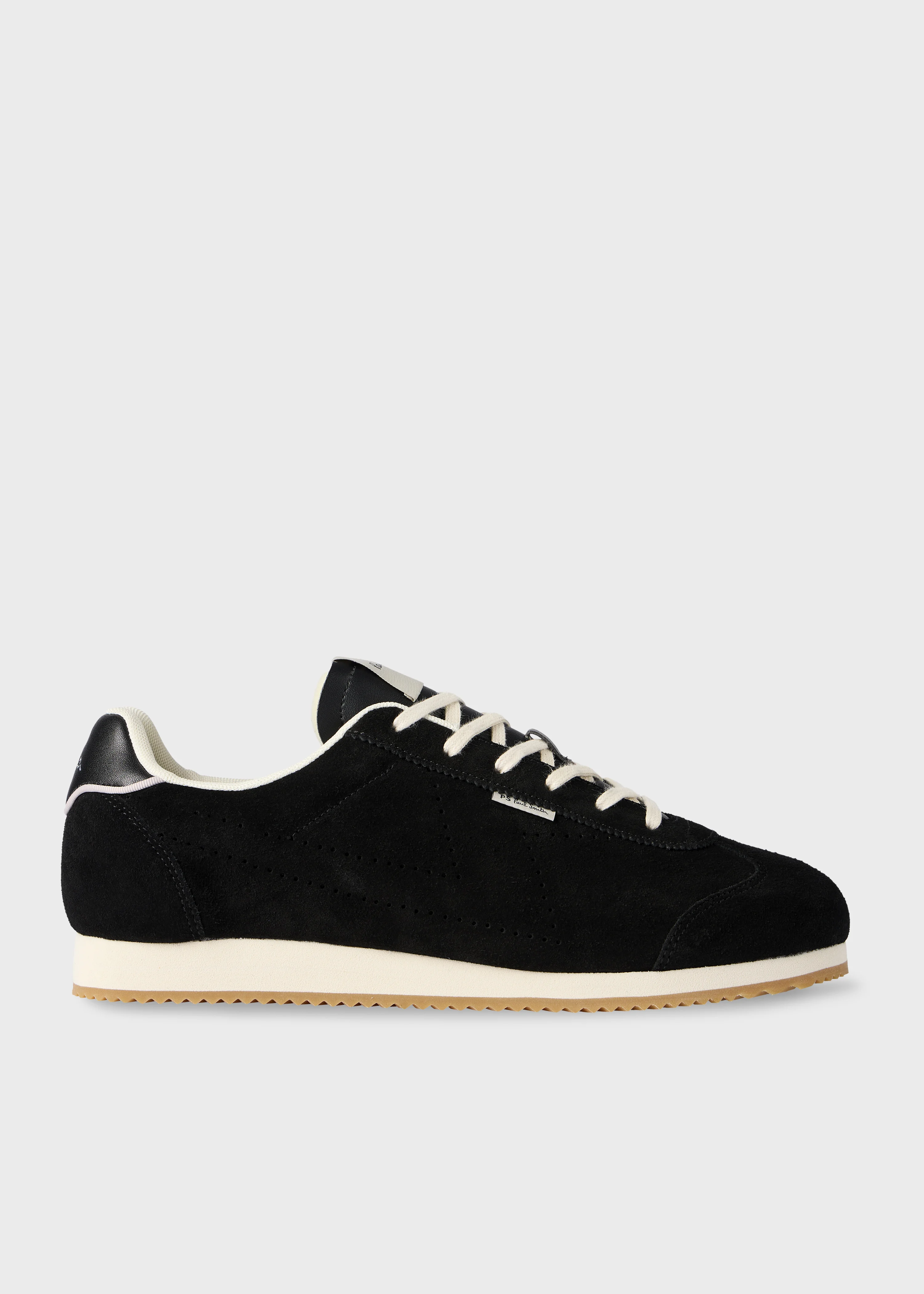 Black Suede 'Atlanta' Trainers - 1