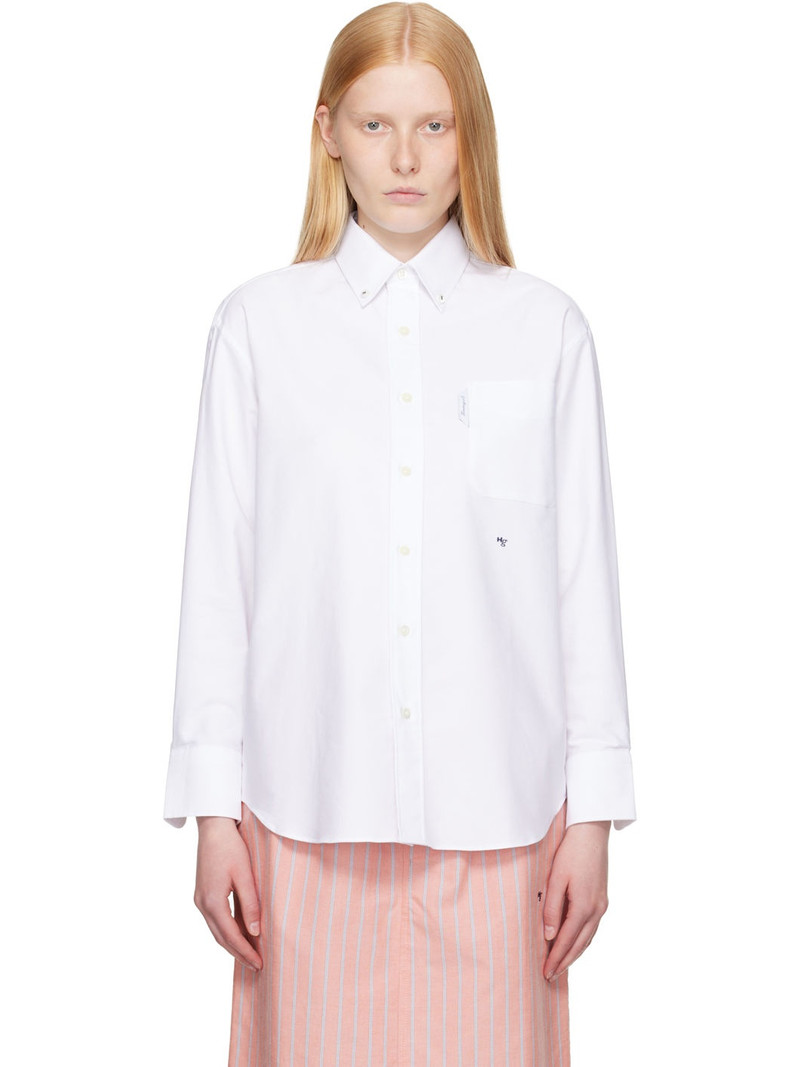 White Oxford Shirt 1