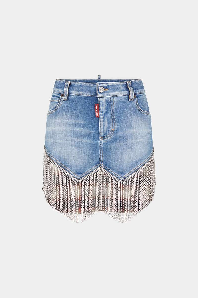 MEDIUM PROPER WASH DENIM SKIRT 1