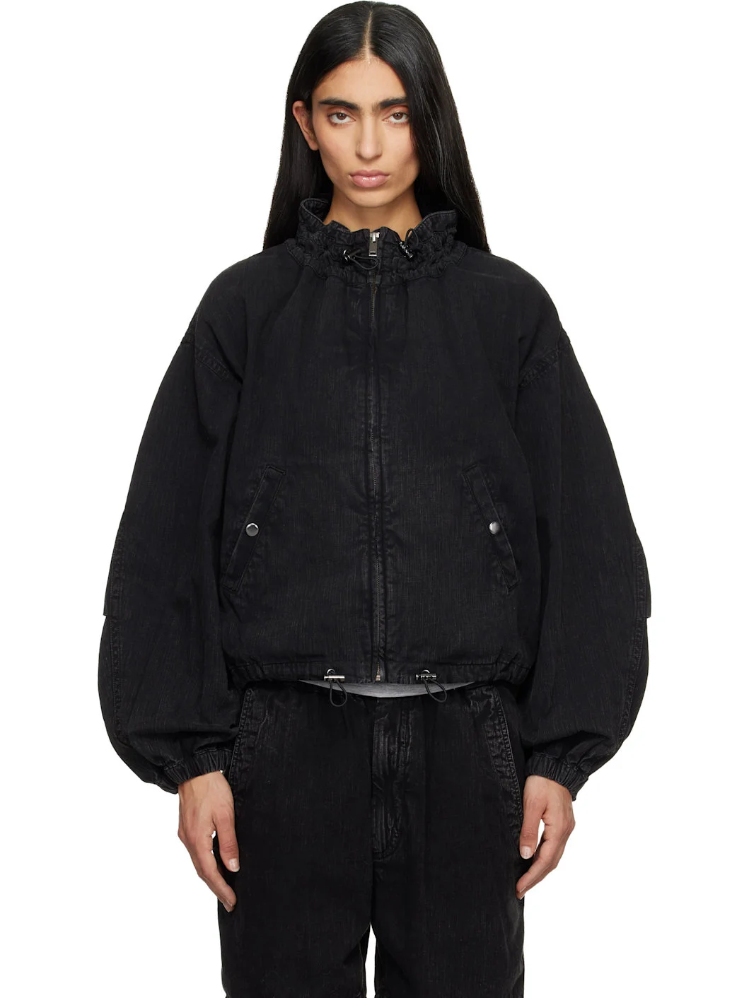 Black Plume Jacket - 1