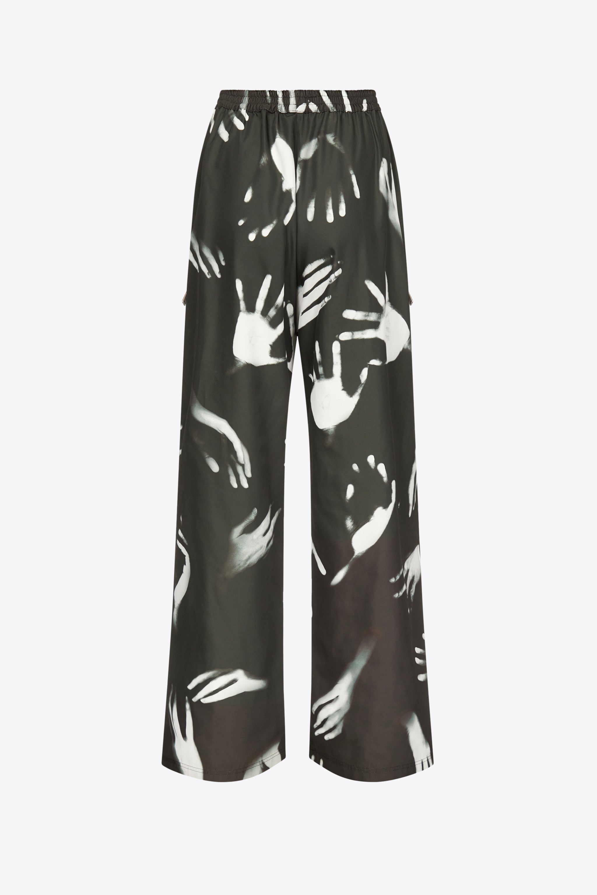 HANDPRINT SLIT TRACK PANT - 2