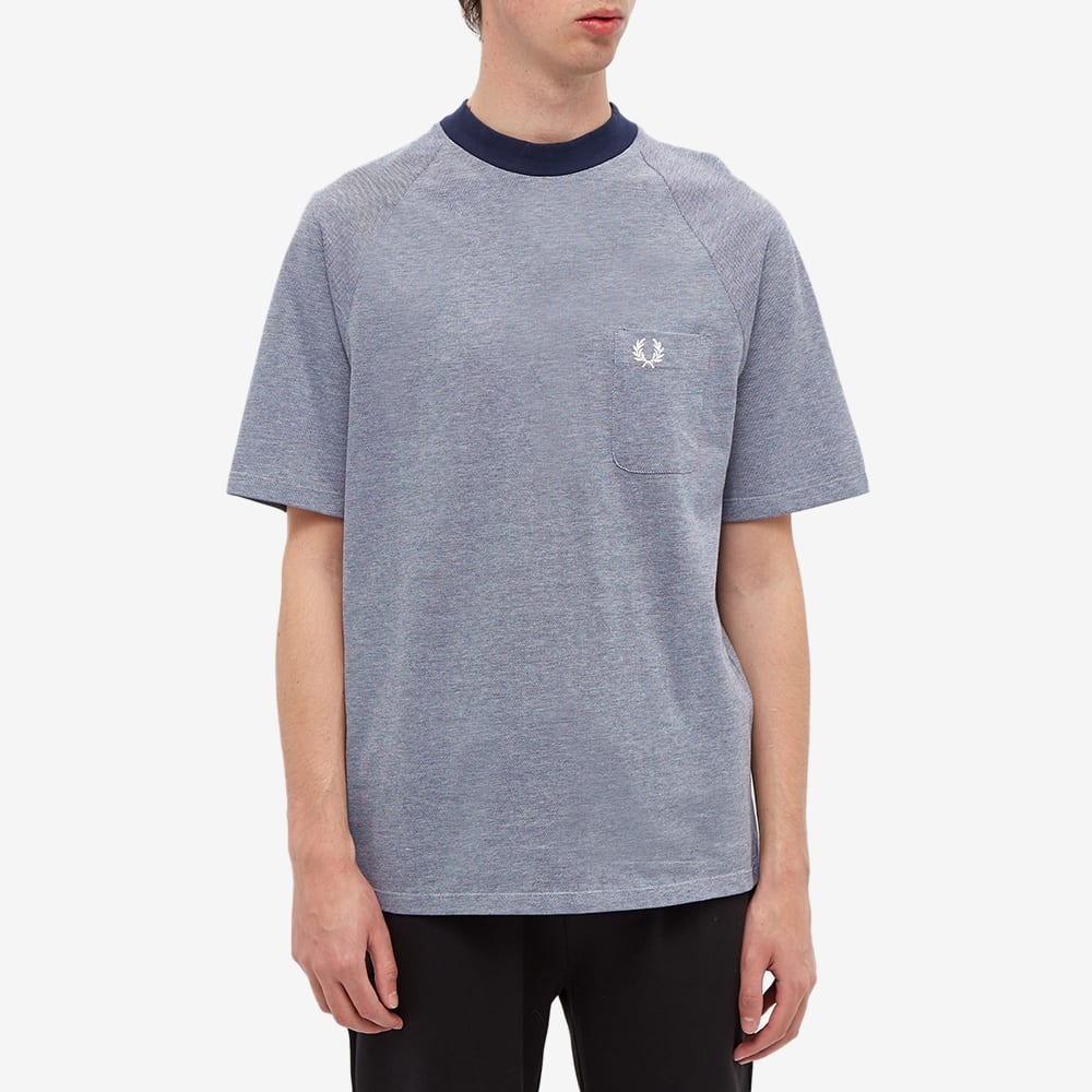 Fred Perry Two Tone Pique Tee - 3