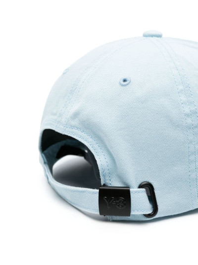 Y-3 embroidered-logo cotton baseball cap outlook