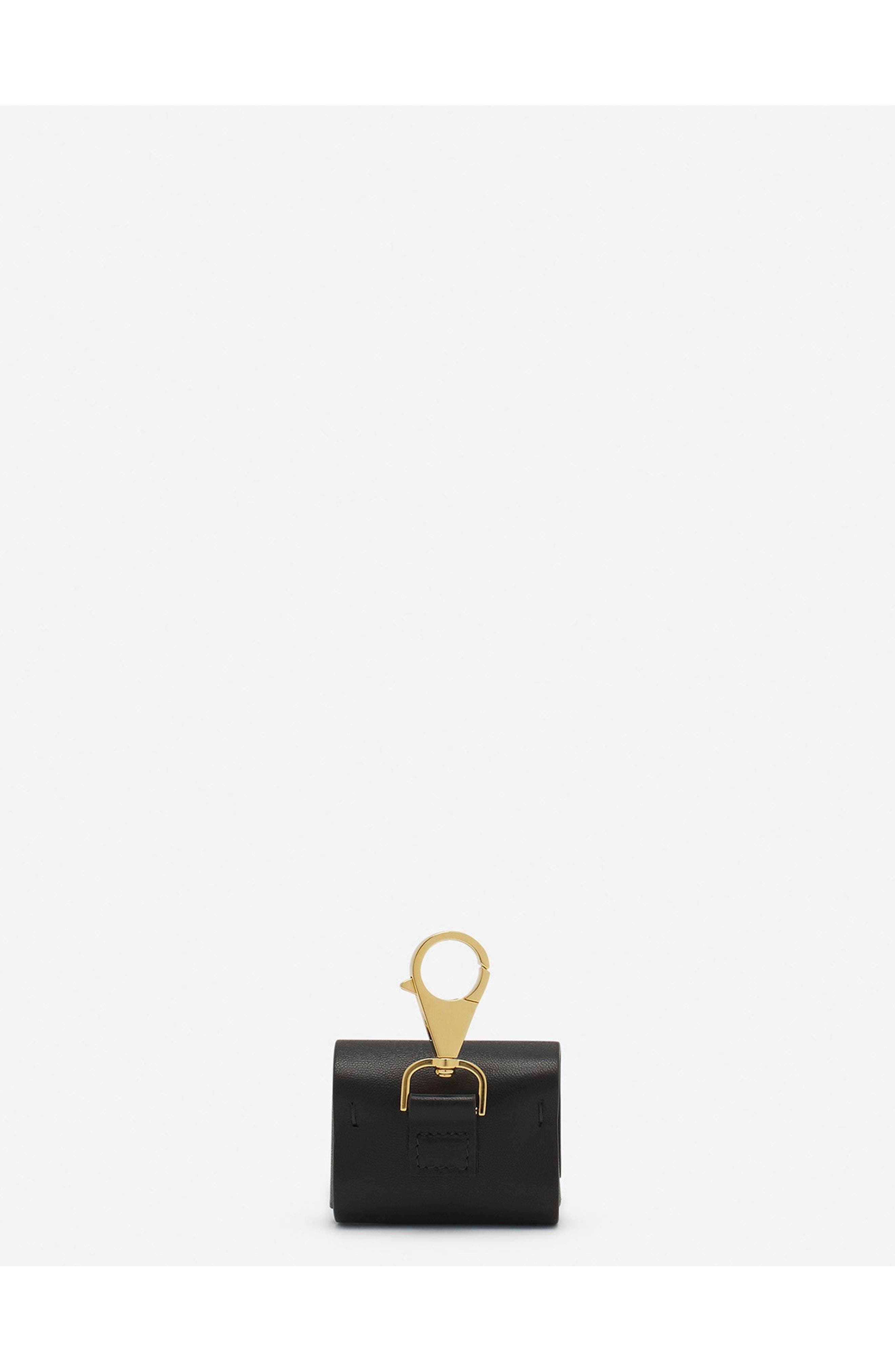 Lanvin Signature Leather Case For Airpods Pro in Black at Nordstrom - 4