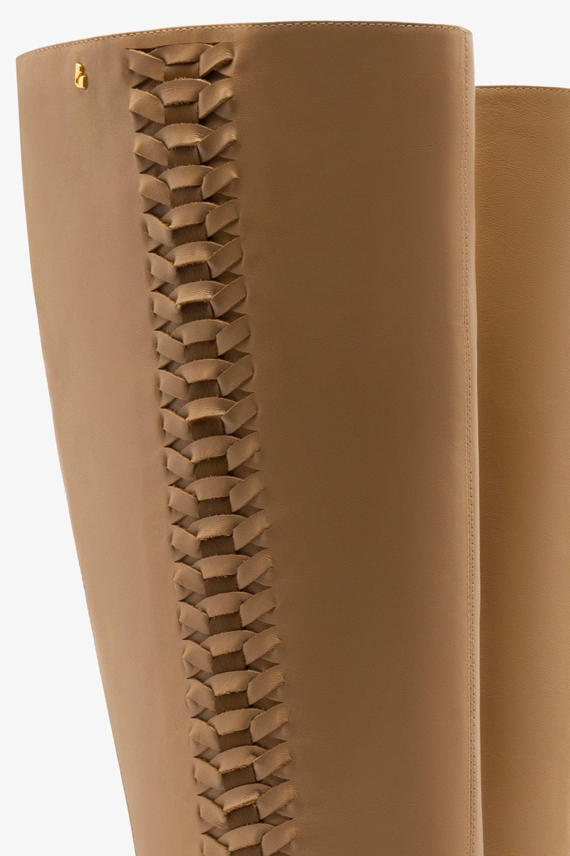 Kate Boot In Peanut Leather 4