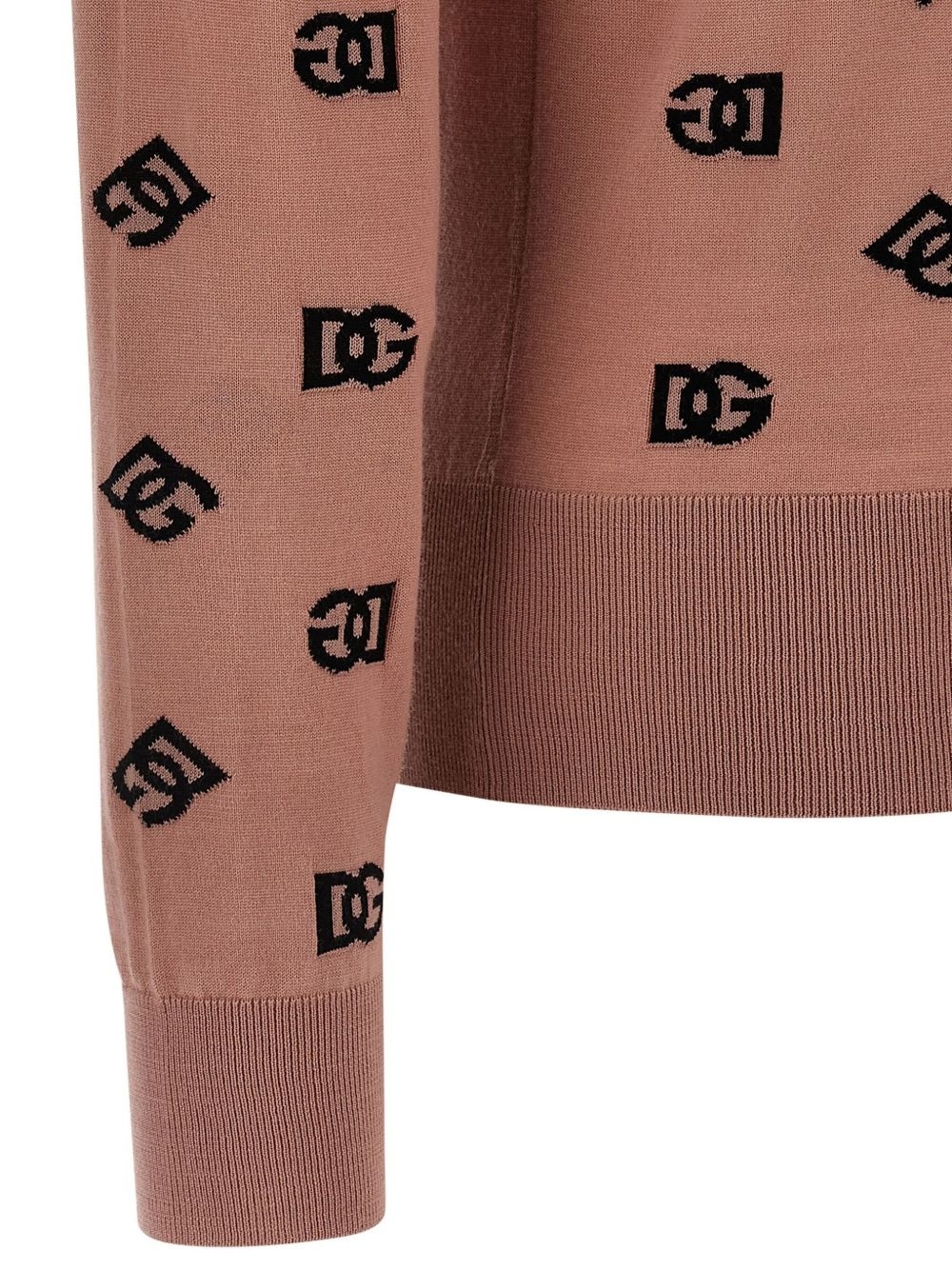 logo-print cardigan - 4